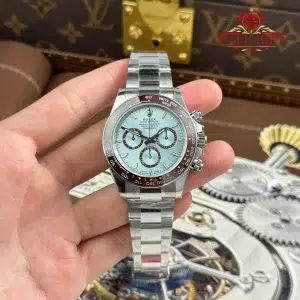 Rolex Daytona 126506-0001 Platinum Iced-blue Dial Brown Cerachrom Bezel 1:1 Best Replica VSF