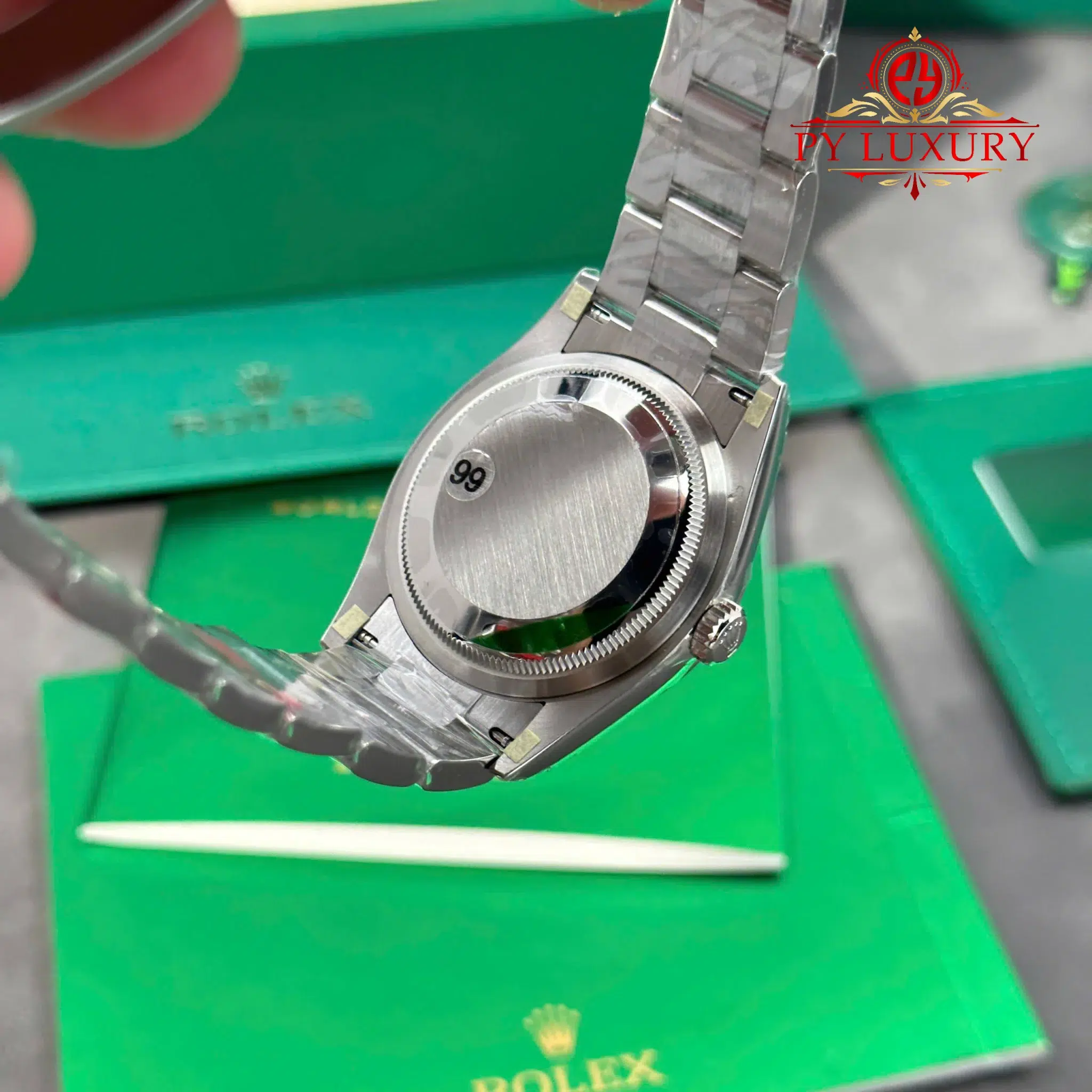 Rolex Oyster Perpetual 126000 Candy Pink Dial Best Replica VSF - 11
