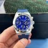 Vacheron Constantin Overseas 5500V Chronograph Blue Dial Rubber Strap Replica