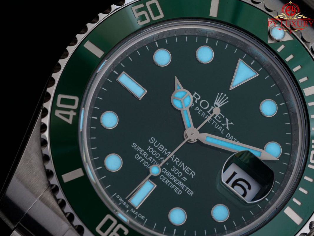 Poor Luminosity on a high-quality replica Rolex Submariner