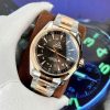 Omega Seamaster Aqua Terra GMT Two Tone Rose Gold Brown Dial Best Replica