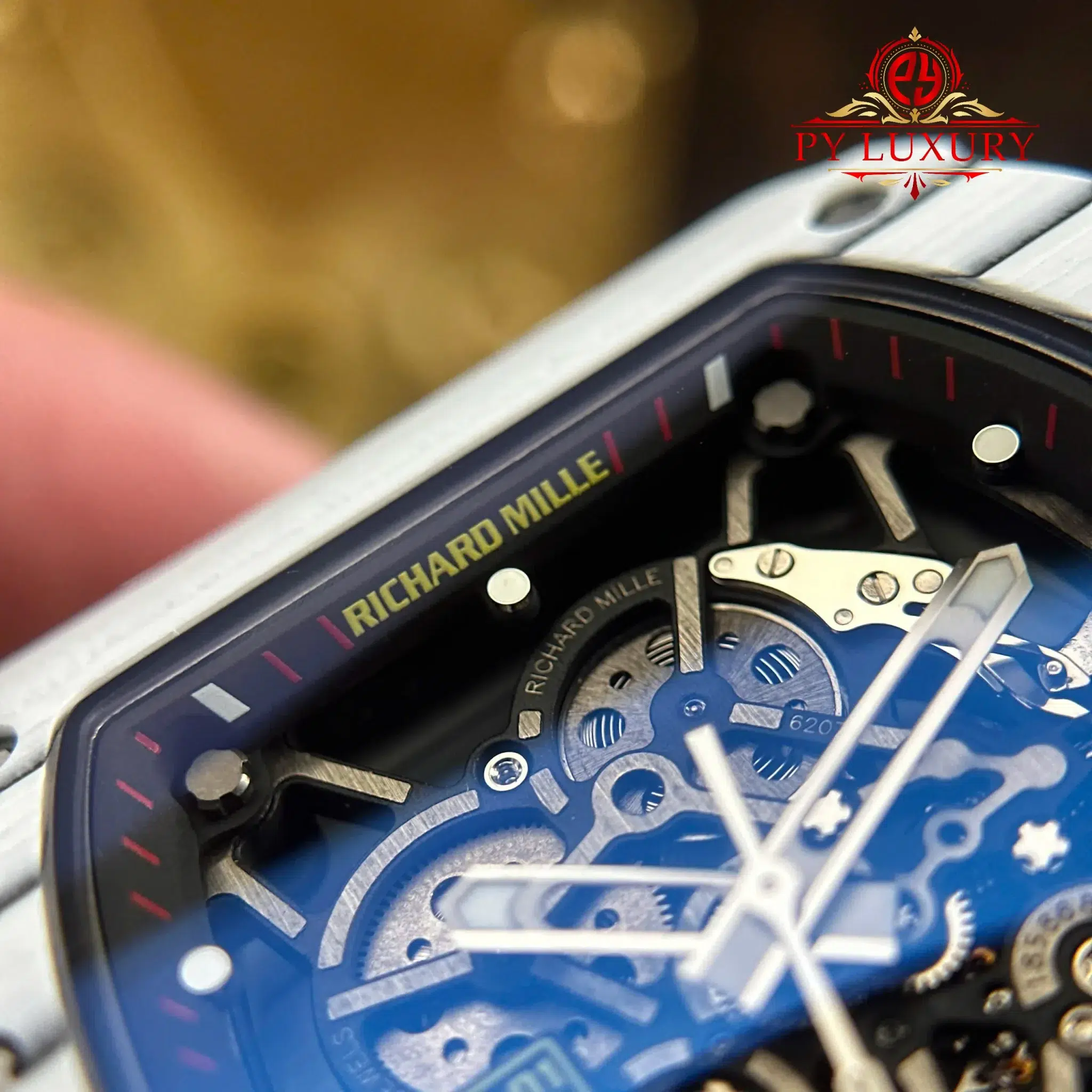 Richard Mille RM35-01 Rafael Nadal White Carbon TPT Limited Edition Super Clone ZF V3 - 11