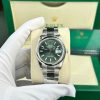 Rolex Datejust 126200-0024 Mint Green Dial Smooth Bezel Oyster Bracelet Best Replica