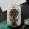 Rolex Datejust 126331-0004 Two Tone Rose Gold Chocolate Diamond Dial Jubilee Bracelet Best Replica