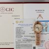 Rolex Day-Date 228235 Sundust Baguette Diamond Dial 18K Rose Gold Wrapped Best Replica