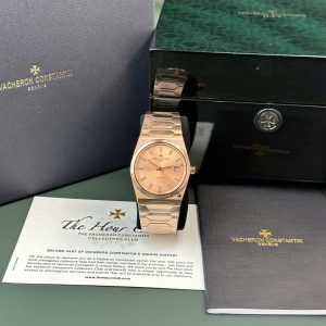 Vacheron Constantin Historiques 222 Vintage Rose Gold Pink Dial Best Replica