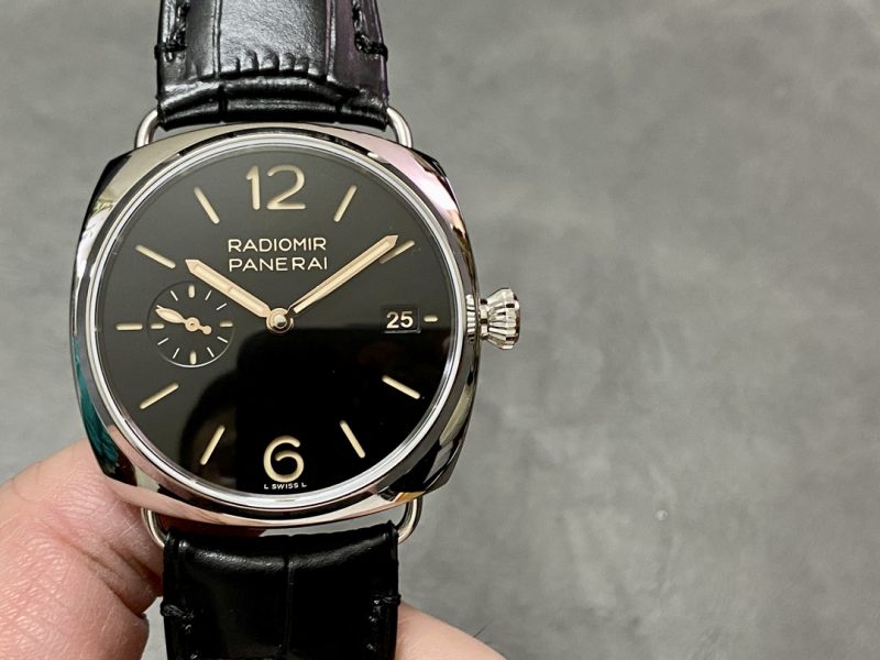 Panerai Radiomir Quaranta PAM1294 Black Dial Leather Strap 1:1 Super Clone