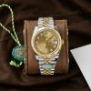 Rolex Datejust 126333 Two Tone Yellow Gold Champagne Diamond-set Dial Jubilee Best Replica