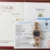 Rolex Day-Date 40 Blue Baguette Dial 18K Rose Gold Wrapped Best Replica