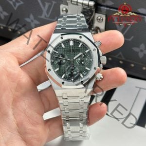 Audemars Piguet Royal Oak Chronograph 26240ST Green Dial 1:1 Best Replica Super Clone