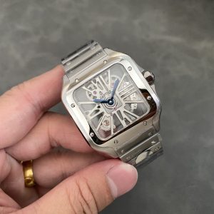 Cartier Santos Skeleton WHSA0015 Large Model Best Replica