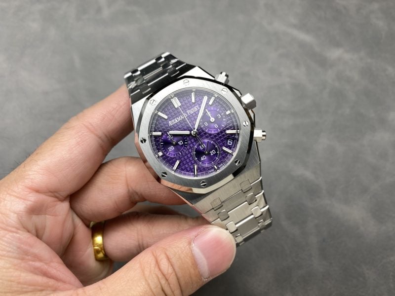 Audemars Piguet Royal Oak Chronograph 26240BC Purple Dial 1:1 Super Clone