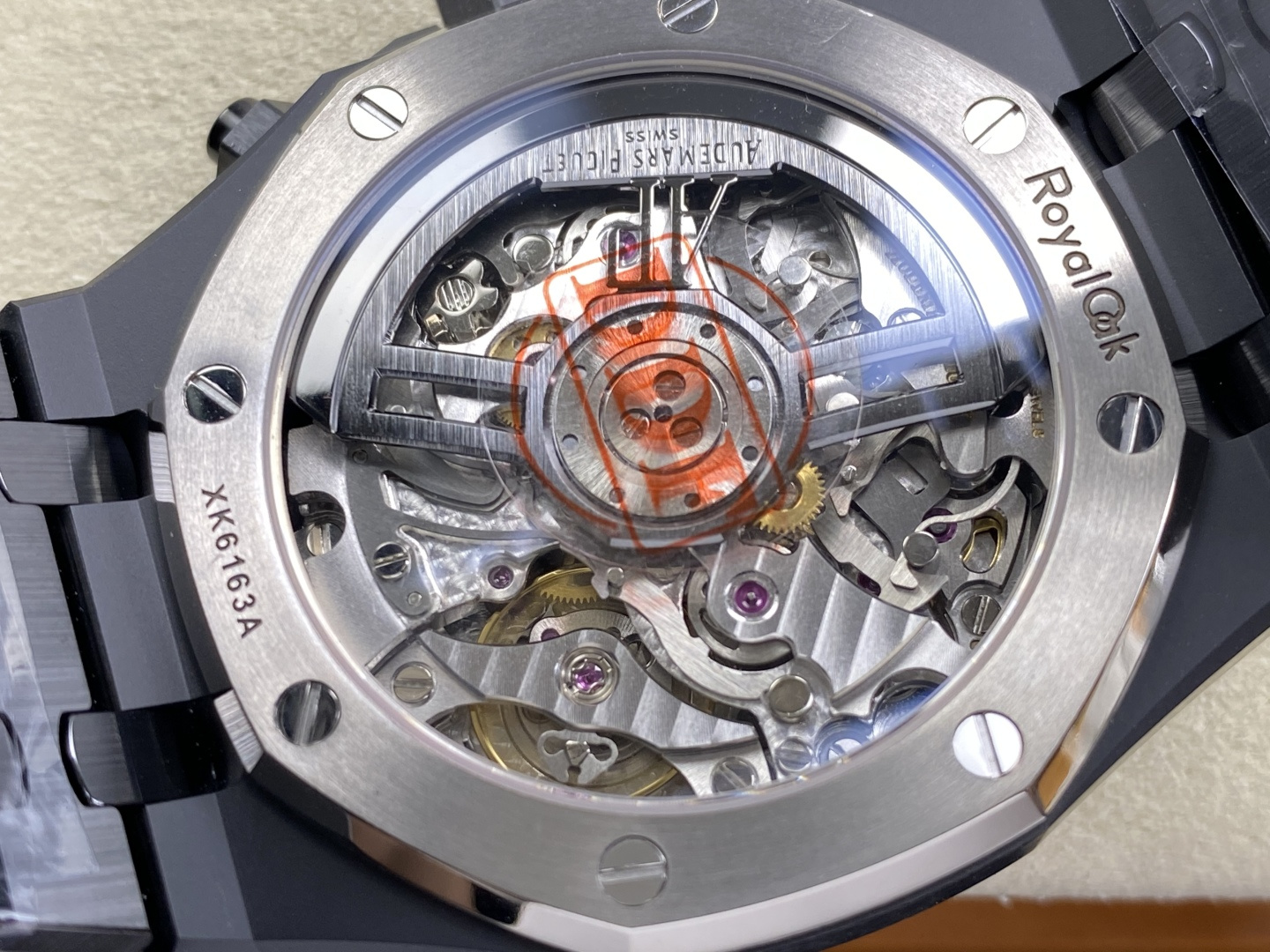 Audemars Piguet Royal Oak Chronograph 26240CE Black Ceramic Super Clone DDF (Free Sprung) - 8