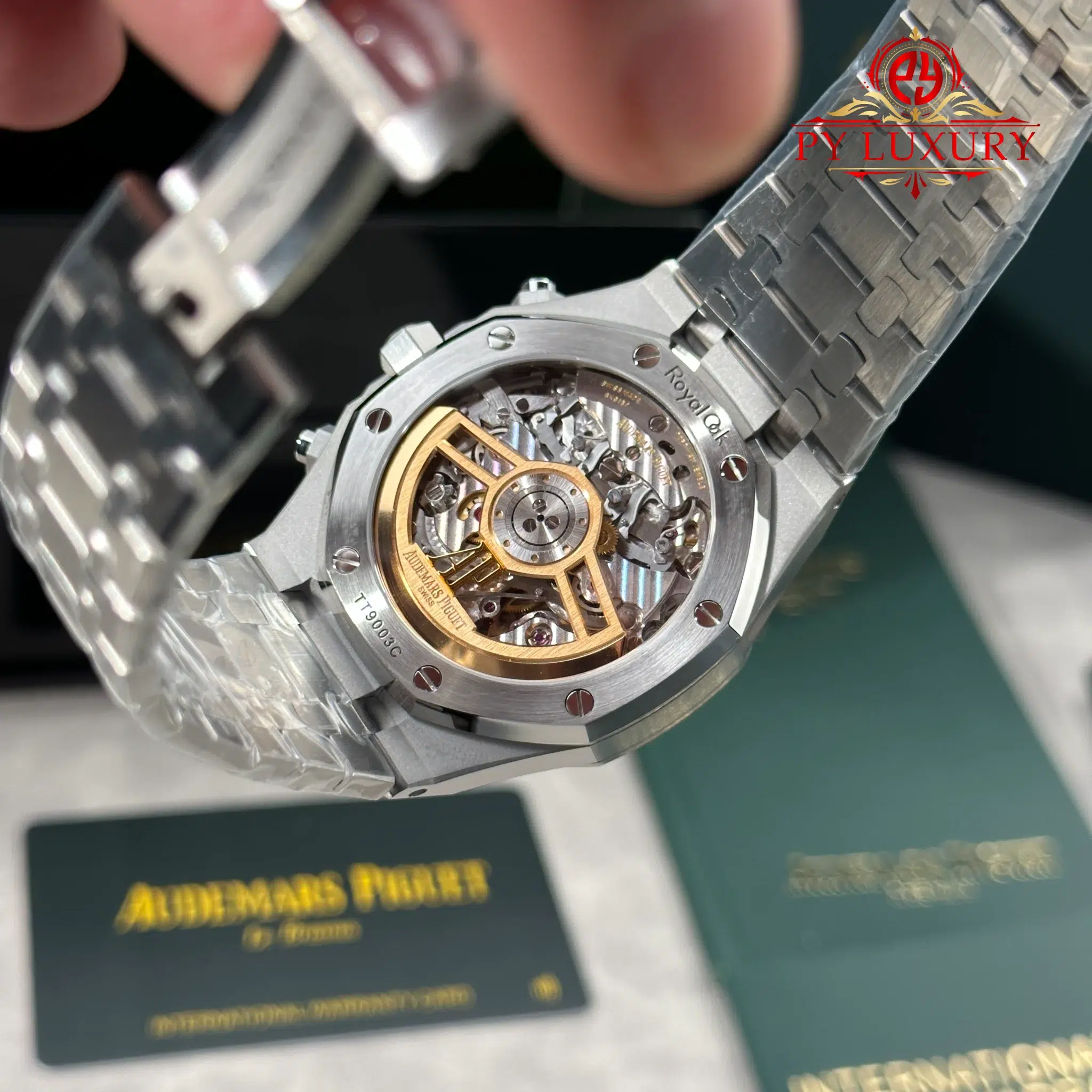 Audemars Piguet Royal Oak Chronograph 26240ST Black Dial Super Clone ZF 41mm (Free Sprung) - 10
