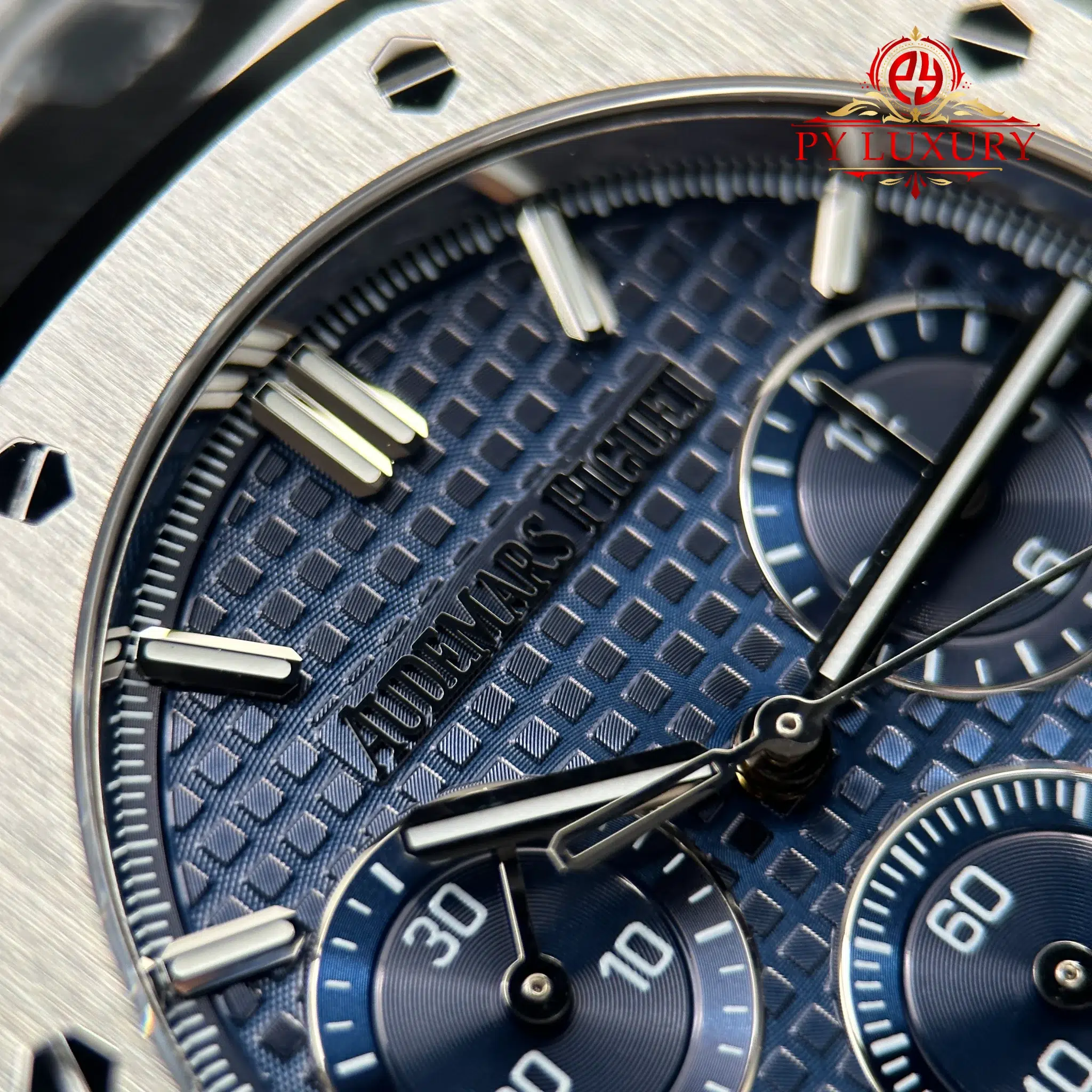 Audemars Piguet Royal Oak Chronograph 26240ST Blue Dial Best Copy Super Clone ZF - 7