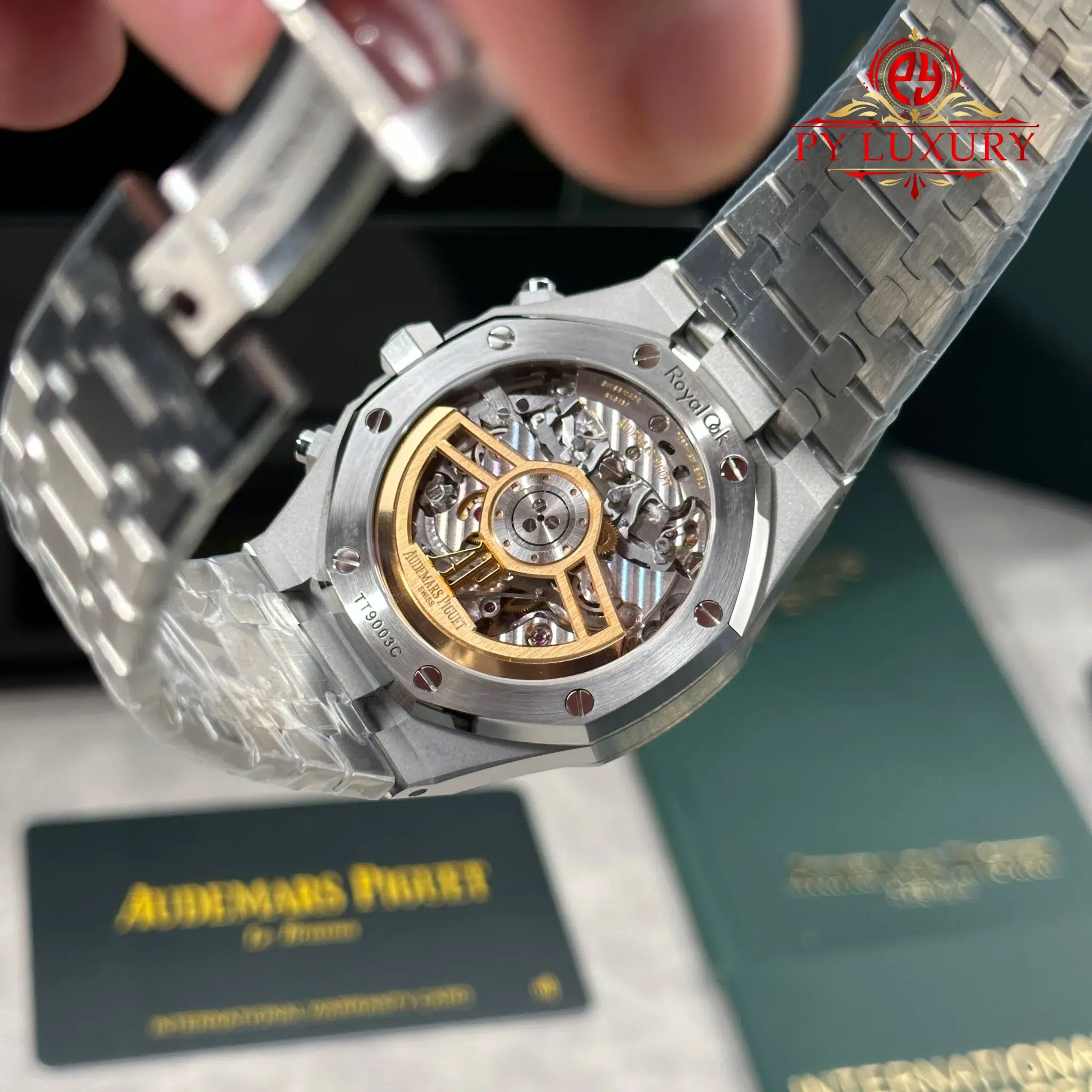 Audemars Piguet Royal Oak Chronograph 26240ST White Dial Best Replica Super Clone ZF 41mm (Free Sprung) - 11