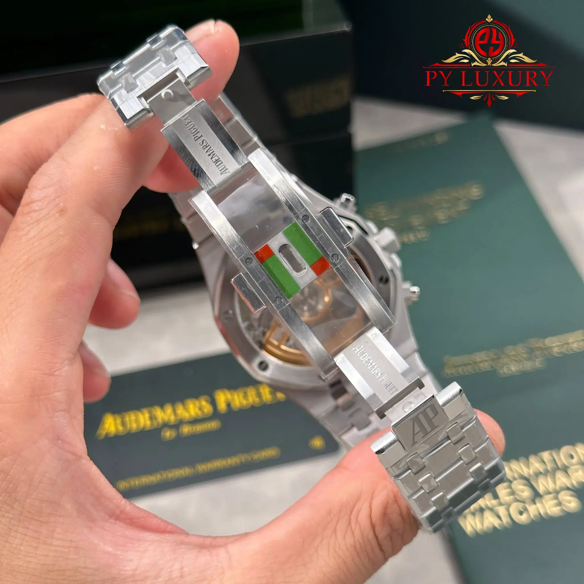 Audemars Piguet Royal Oak Chronograph 26240ST White Dial Best Replica Super Clone ZF 41mm (Free Sprung) - 13