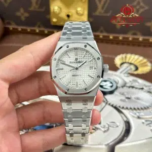 Audemars Piguet Royal Oak 15450ST White Dial Steel Bracelet Best Replica ZF 37mm