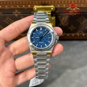 Đồng Hồ IWC Ingenieur IW328907 Mặt Xanh Dương Dây Thép Rep 1:1 V7 Factory 40mm