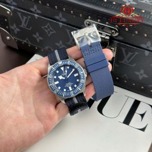Đồng Hồ Tudor Pelagos FXD M25707B/25-0001 Vỏ Titanium Mặt Xanh Dương Replica 1:1 M+ Factory 42mm