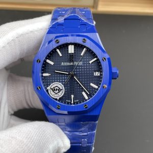 Audemars Piguet Royal Oak 15500 Blue Dial Blue Ceramic 1:1 Best Replica