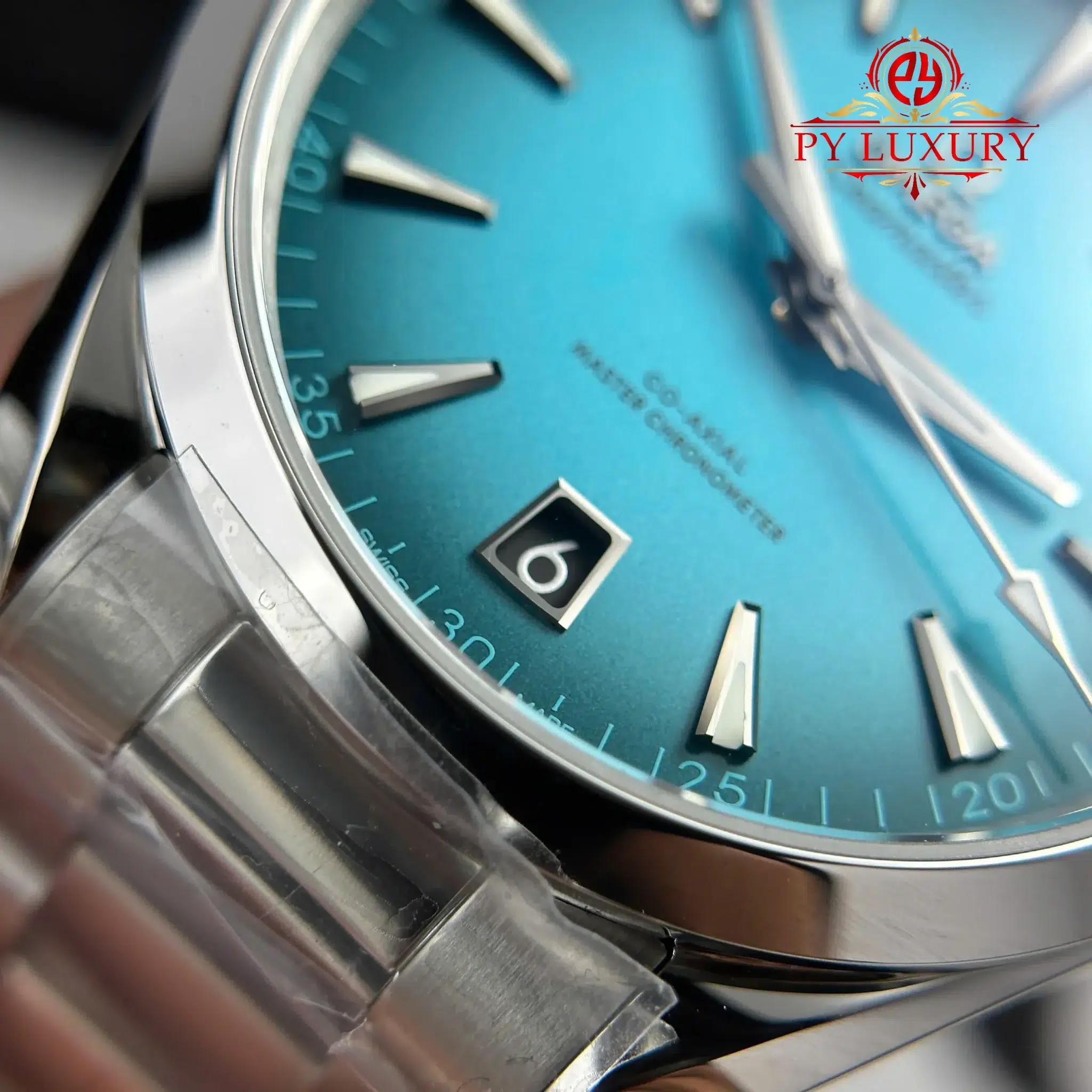OMEGA Seamaster Aqua Terra 150M Turquoise Dial - 4