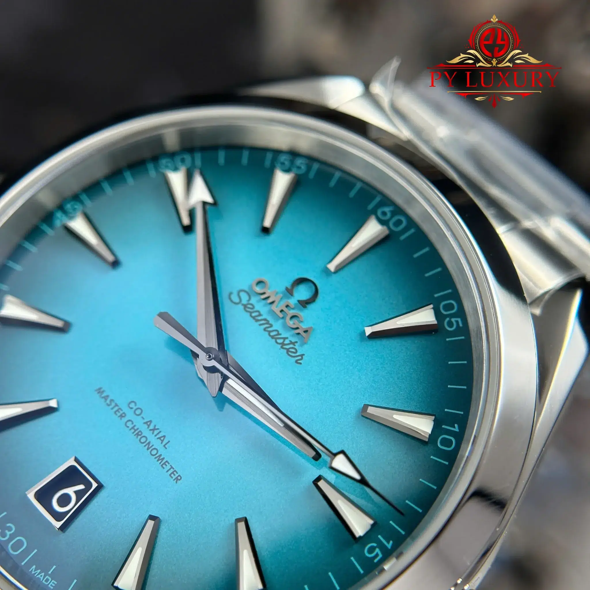 OMEGA Seamaster Aqua Terra 150M Turquoise Dial - 9