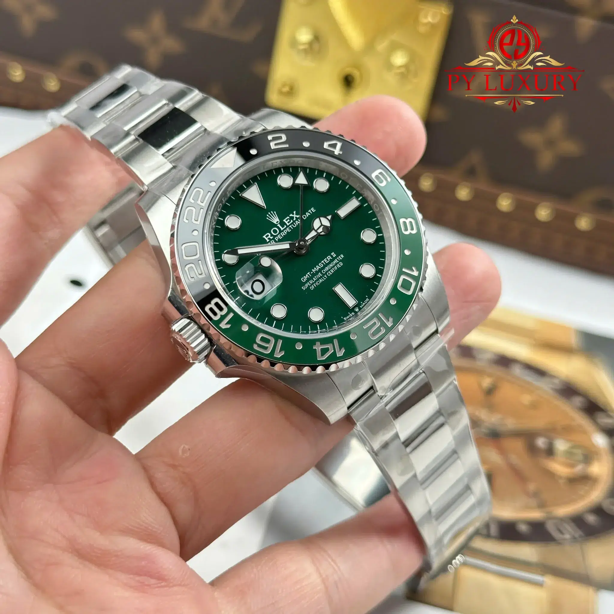 Rolex GMT-Master II 26729VTNR-0001 Green Ceramic Dial - 5