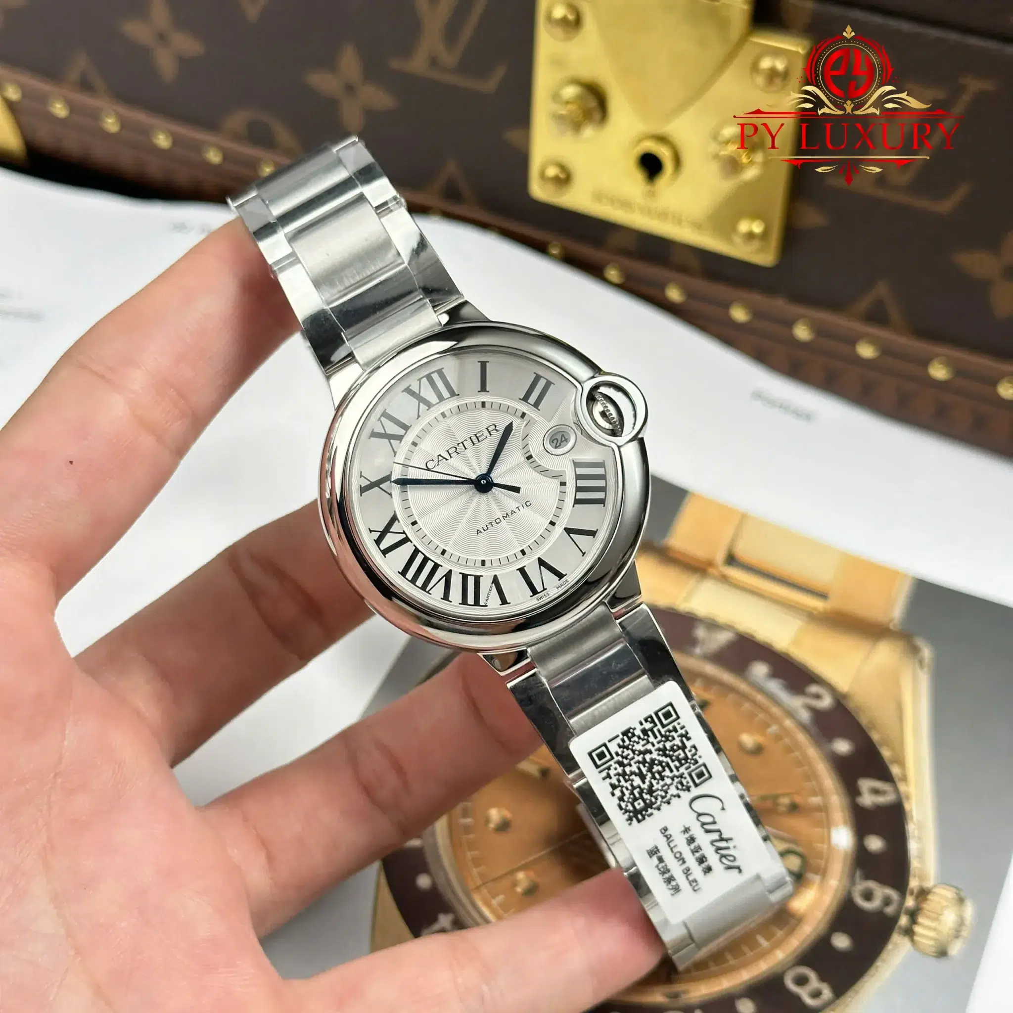 Cartier Ballon Bleu Steel WSBB0040 Silver Dial - 1