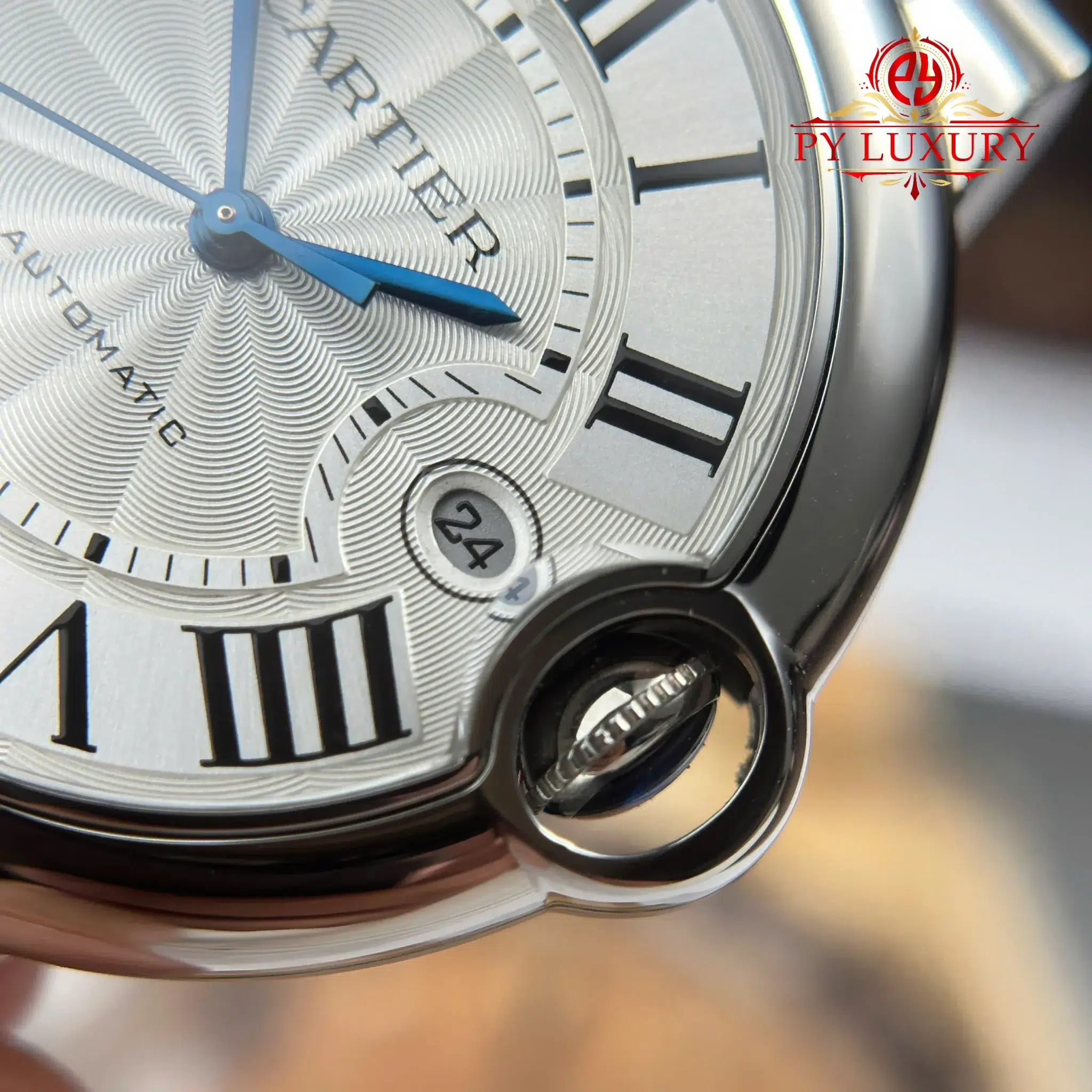 Cartier Ballon Bleu Steel WSBB0040 Silver Dial - 4
