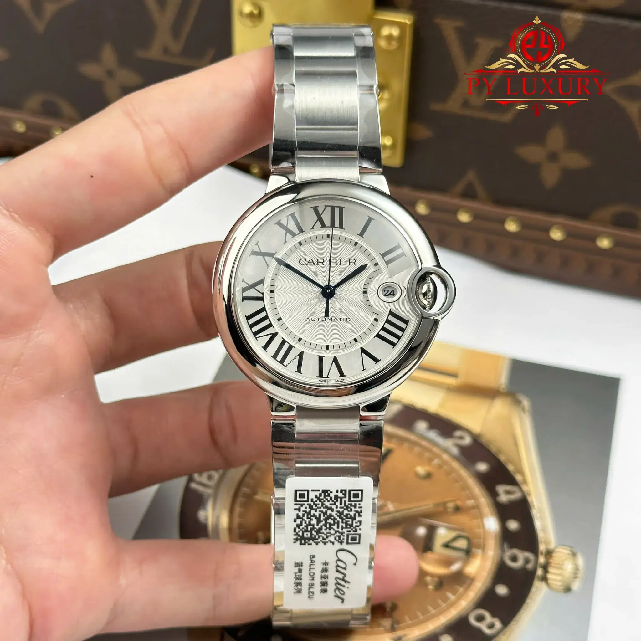 Cartier Ballon Bleu Steel WSBB0040 Silver Dial - 7 Cartier Ballon Bleu WSBB0040 Steel Silver Dial Best Replica