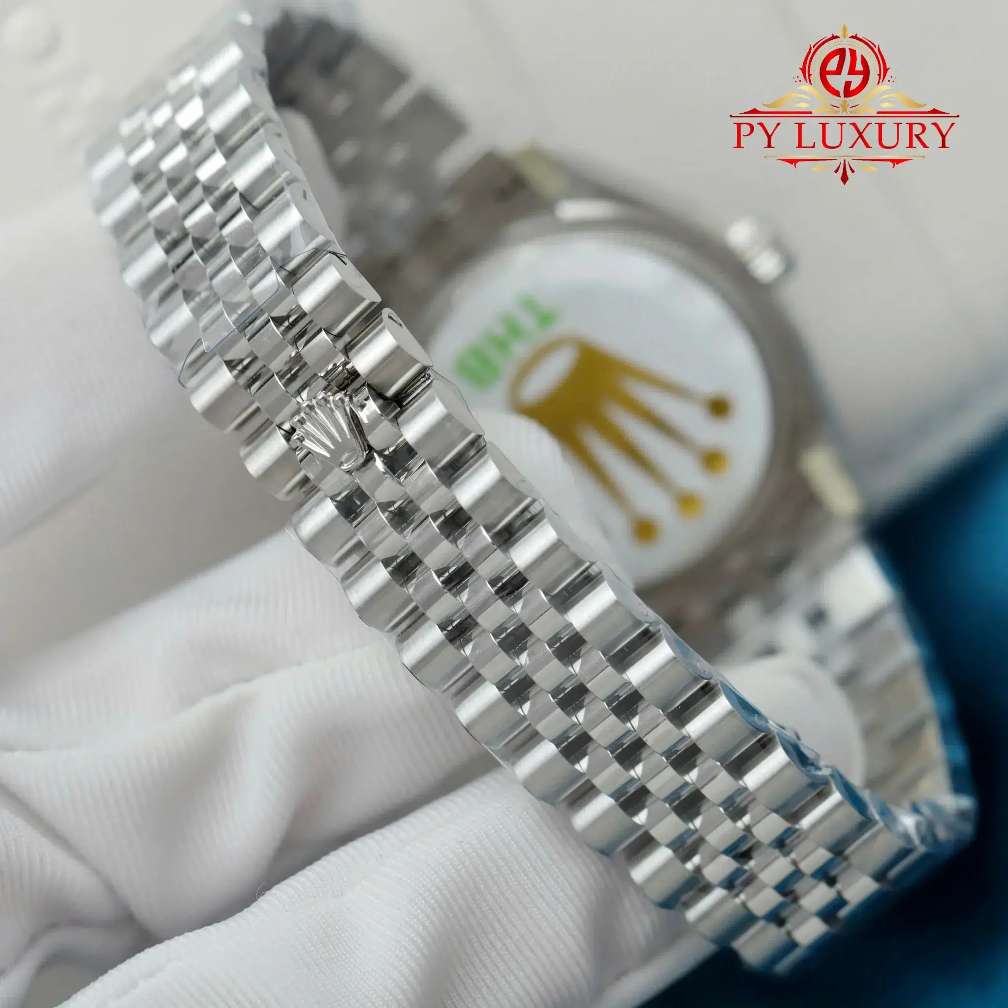 Rolex Datejust 278274 Blue Floral-Motif Dial Jubilee Bracelet - 2