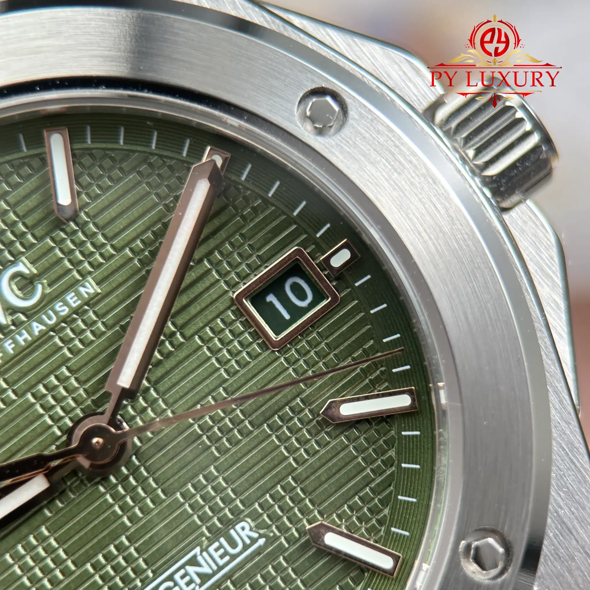 IWC Ingenieur IW328908 Automatic Green Dial - 7