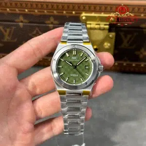 IWC Ingenieur IW328908 Automatic Green Dial Best Replica V7 Factory 40mm