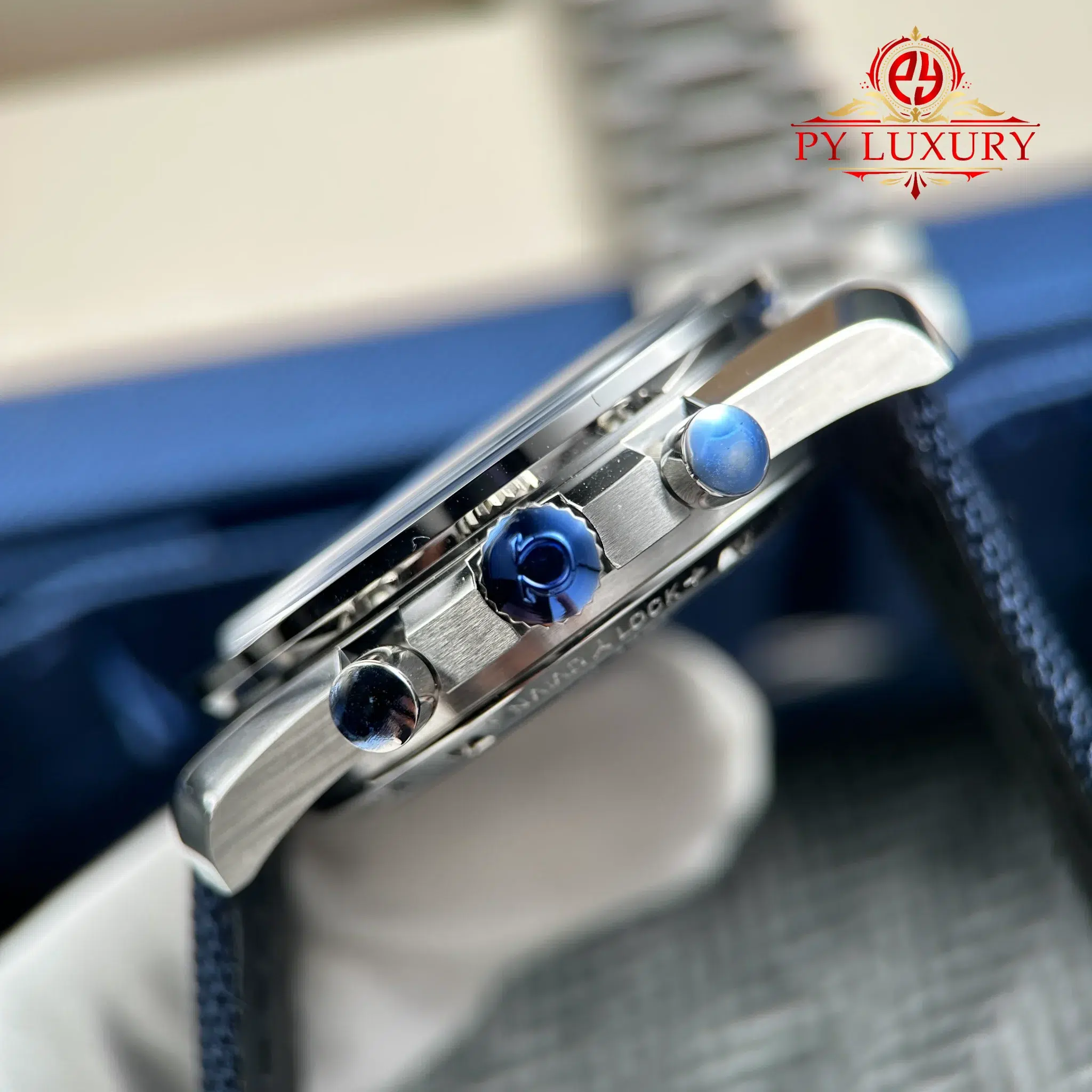 Omega Speedmaster Silver Snoopy 50th Anniversary Chronograph Best Replica - 7