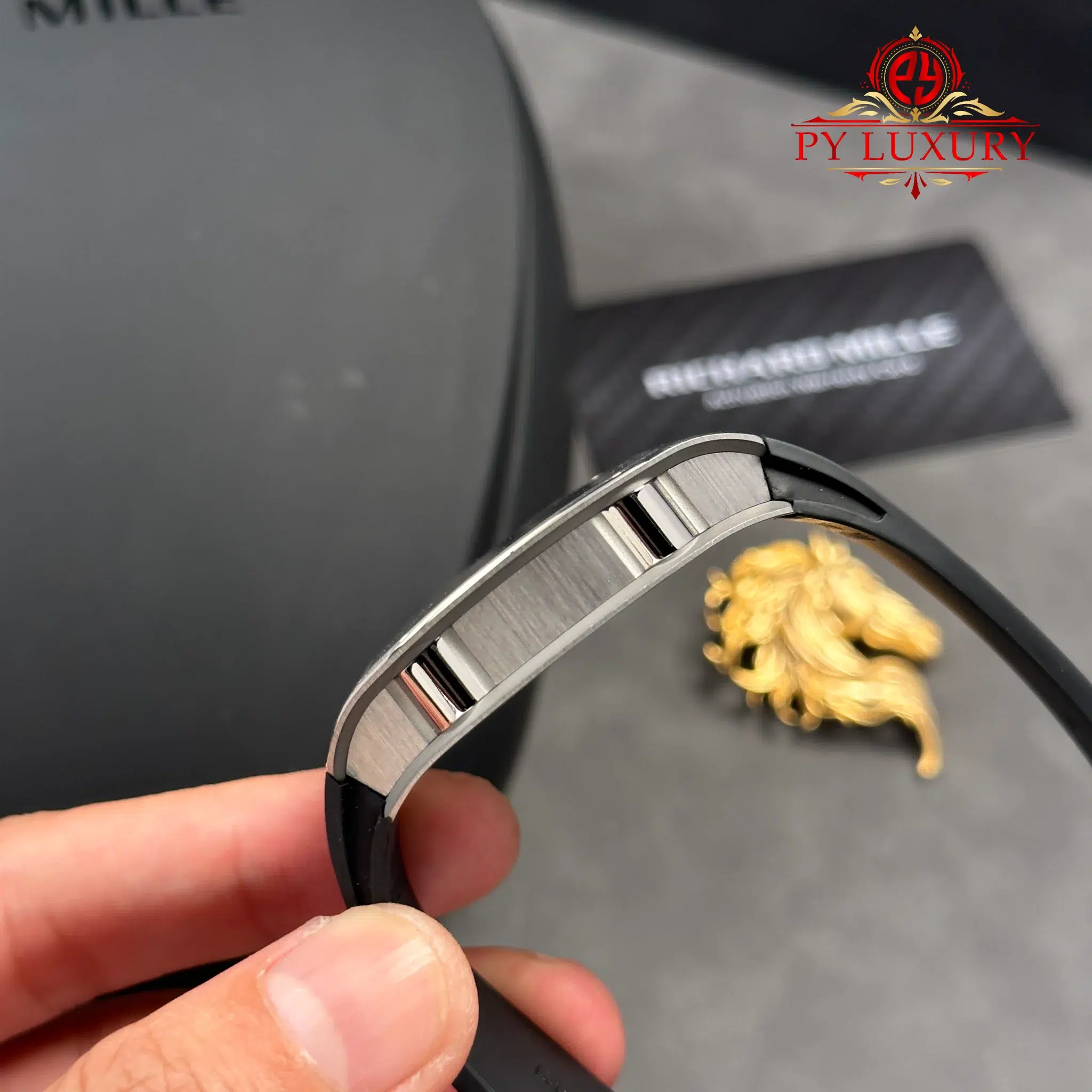 Richard Mille RM67-01 Titanium Extra-Flat Rubber Band Best Replica VAF - 12