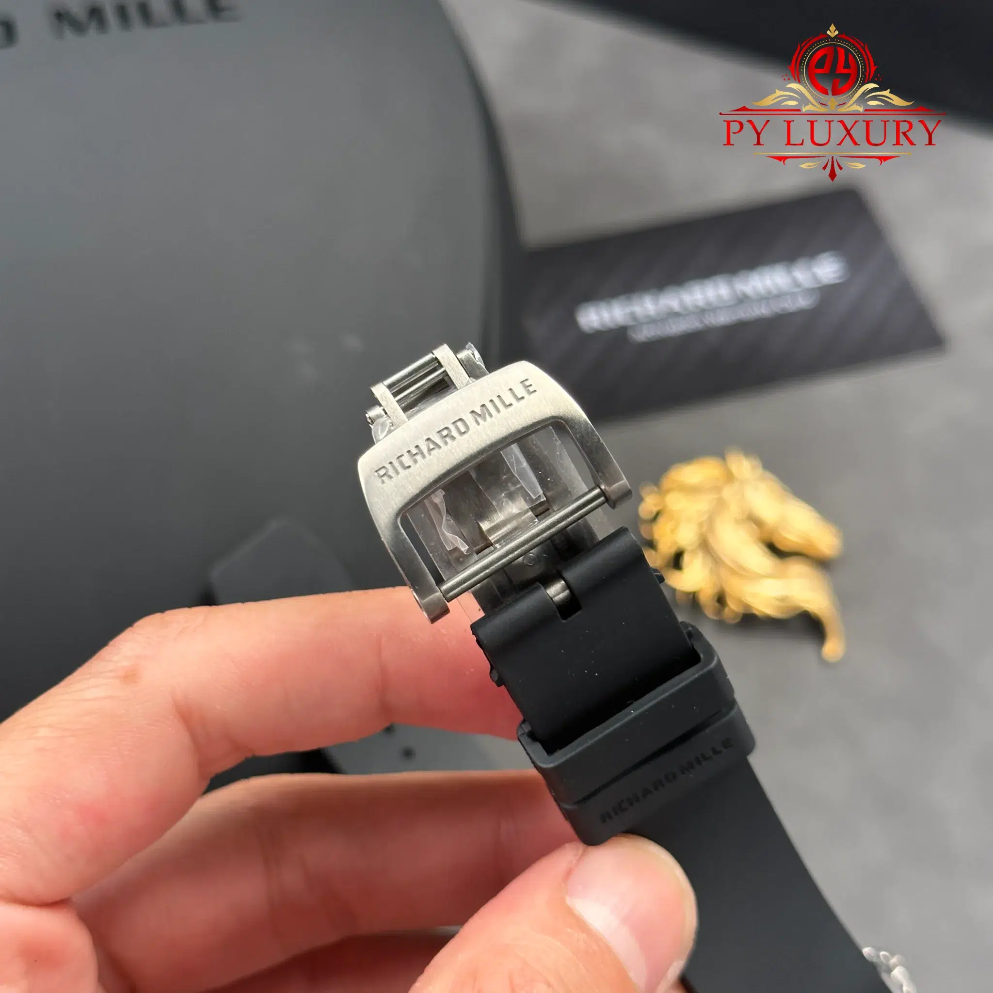 Richard Mille RM67-01 Titanium Extra-Flat Rubber Band Best Replica VAF - 13