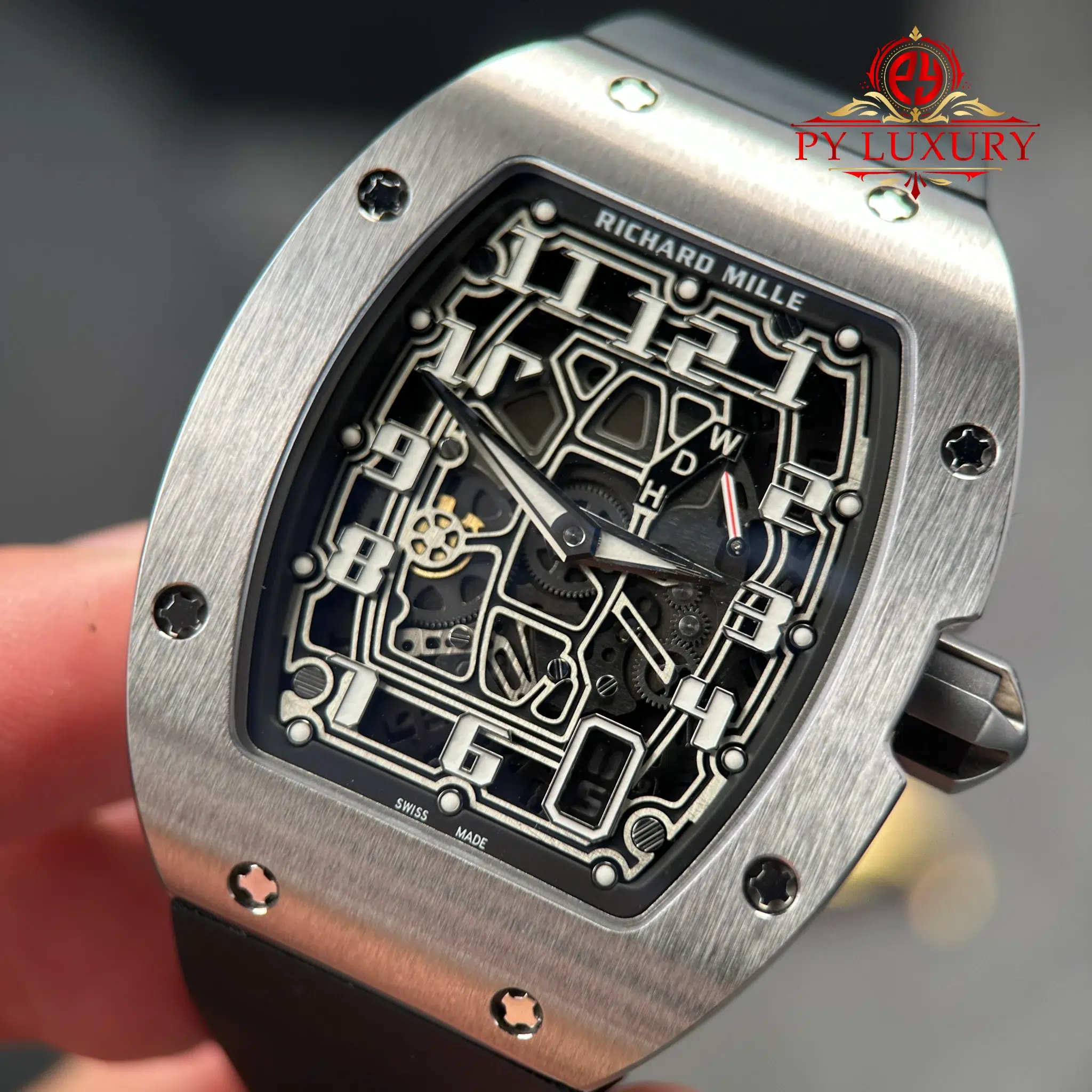Richard Mille RM67-01 Titanium Extra-Flat Rubber Band Best Replica VAF - 5