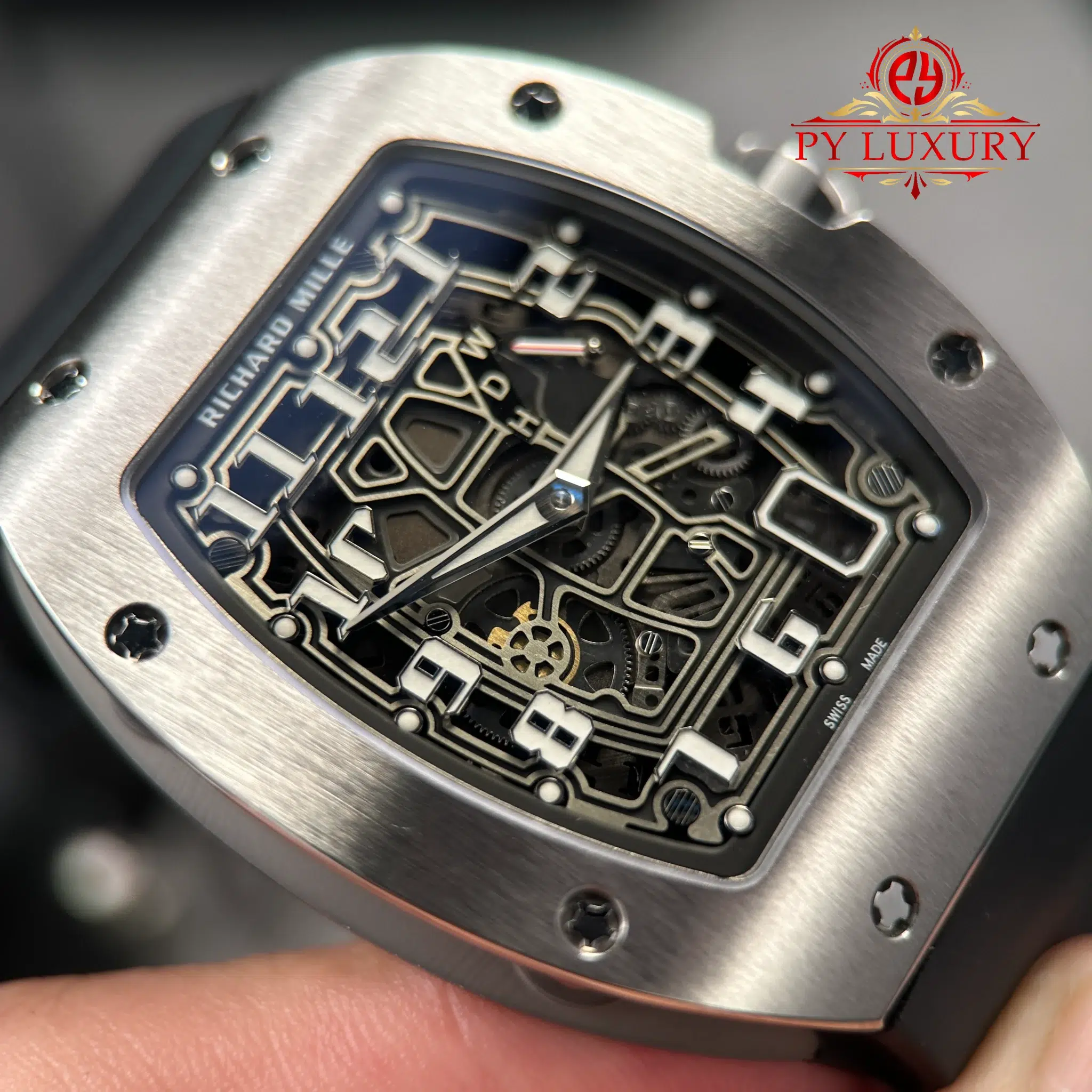 Richard Mille RM67-01 Titanium Extra-Flat Rubber Band Best Replica VAF - 6