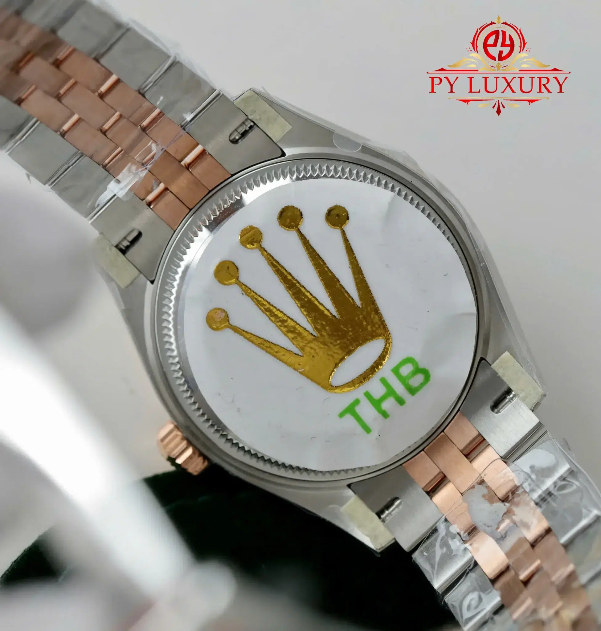 Rolex Datejust 278271 Two Tone Rose Gold Slate Diamond-set Dial Jubilee - 7