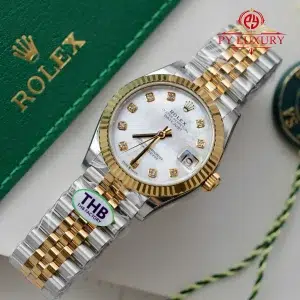 Rolex Datejust 278273 Two Tone Yellow Gold MOP Diamond Dial Jubilee 1:1 Replica