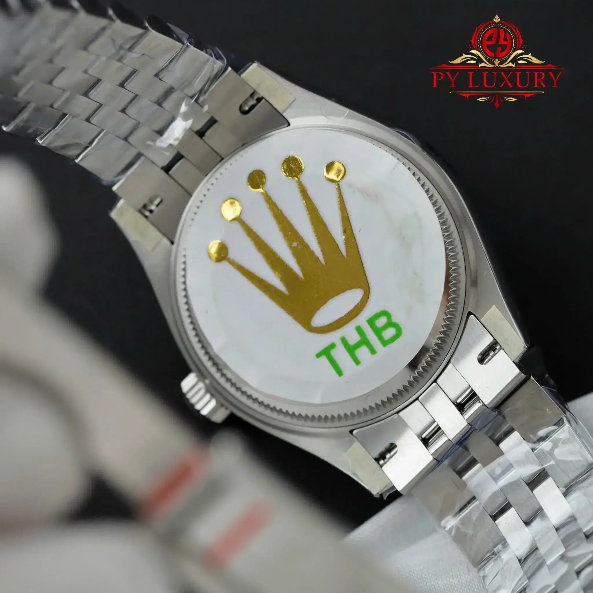 Rolex Datejust 278384RBR Black Roman Dial Diamond Bezel Jubilee - 8