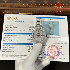 Rolex Datejust 41 Bust Down Iced Out Moisssanite Diamond Dial Best Replica 41mm