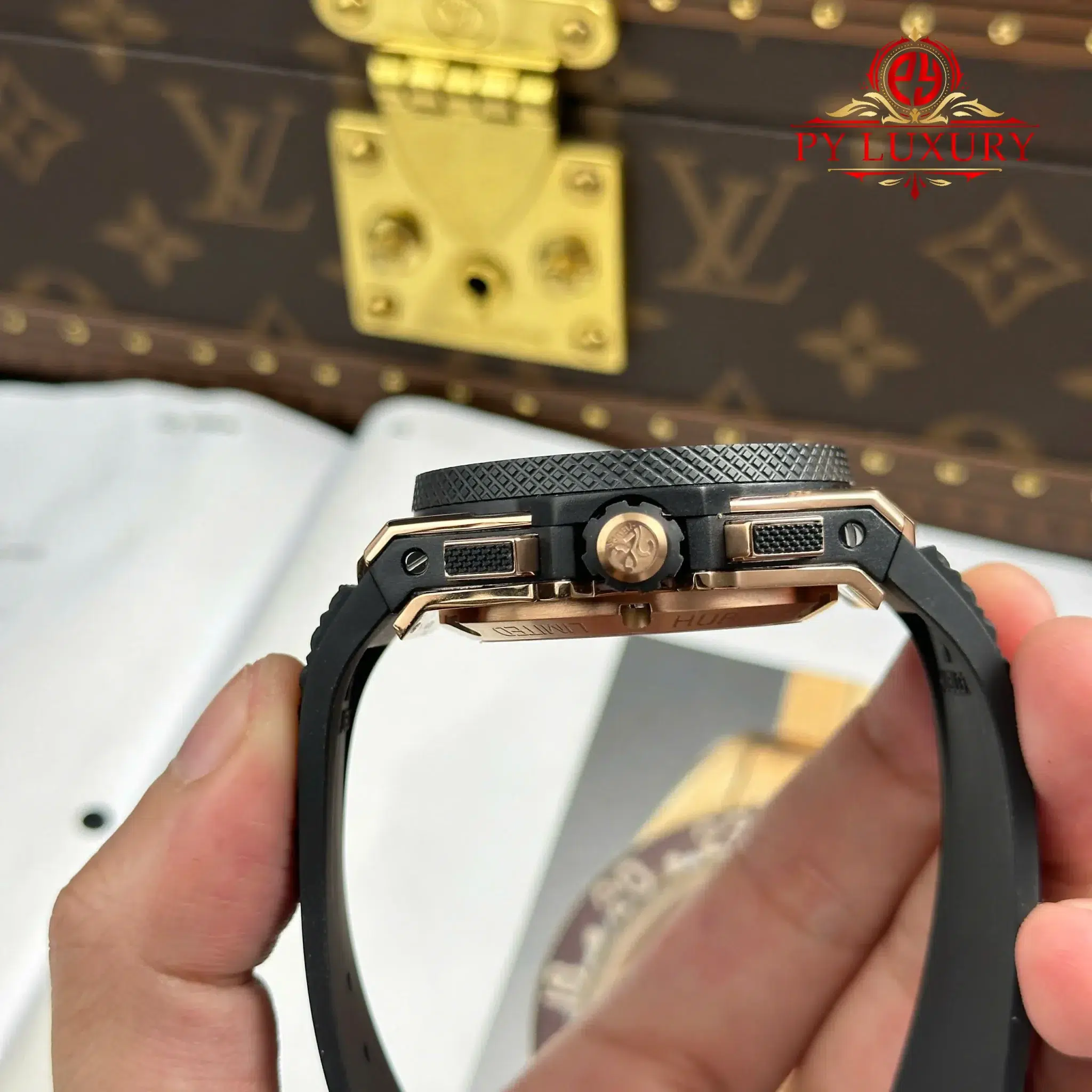 Hublot Big Bang King Gold Ceramic 20th Anniversary Best Replica - 10