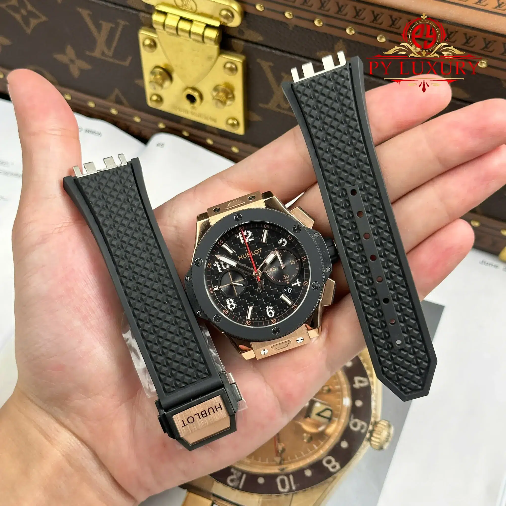 Hublot Big Bang King Gold Ceramic 20th Anniversary Best Replica - 11
