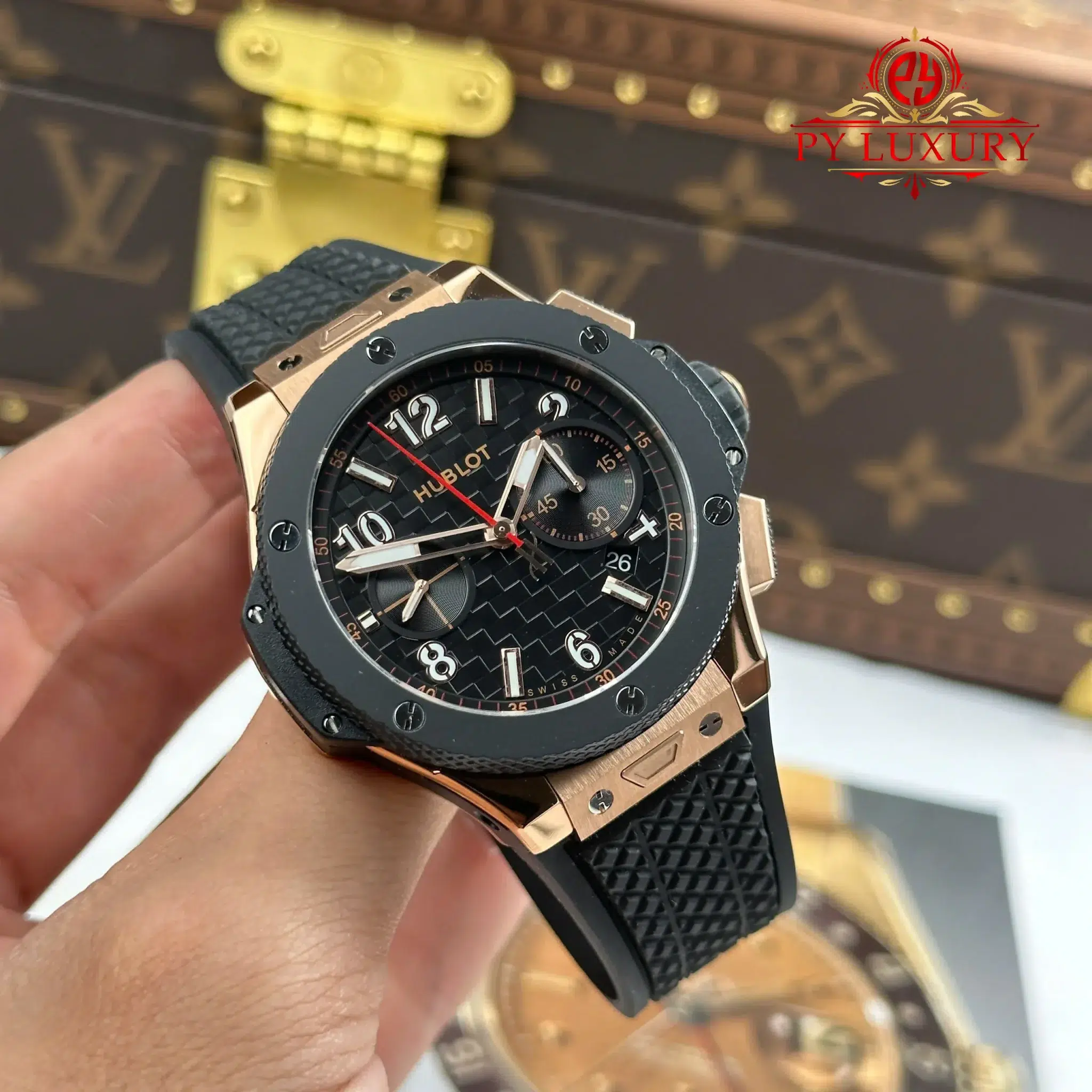 Hublot Big Bang King Gold Ceramic 20th Anniversary Best Replica - 12