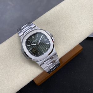 Patek Philippe Nautilus 5711/1A-014 Steel Olive Green Dial Best Replica 1:1 DDF 40mm