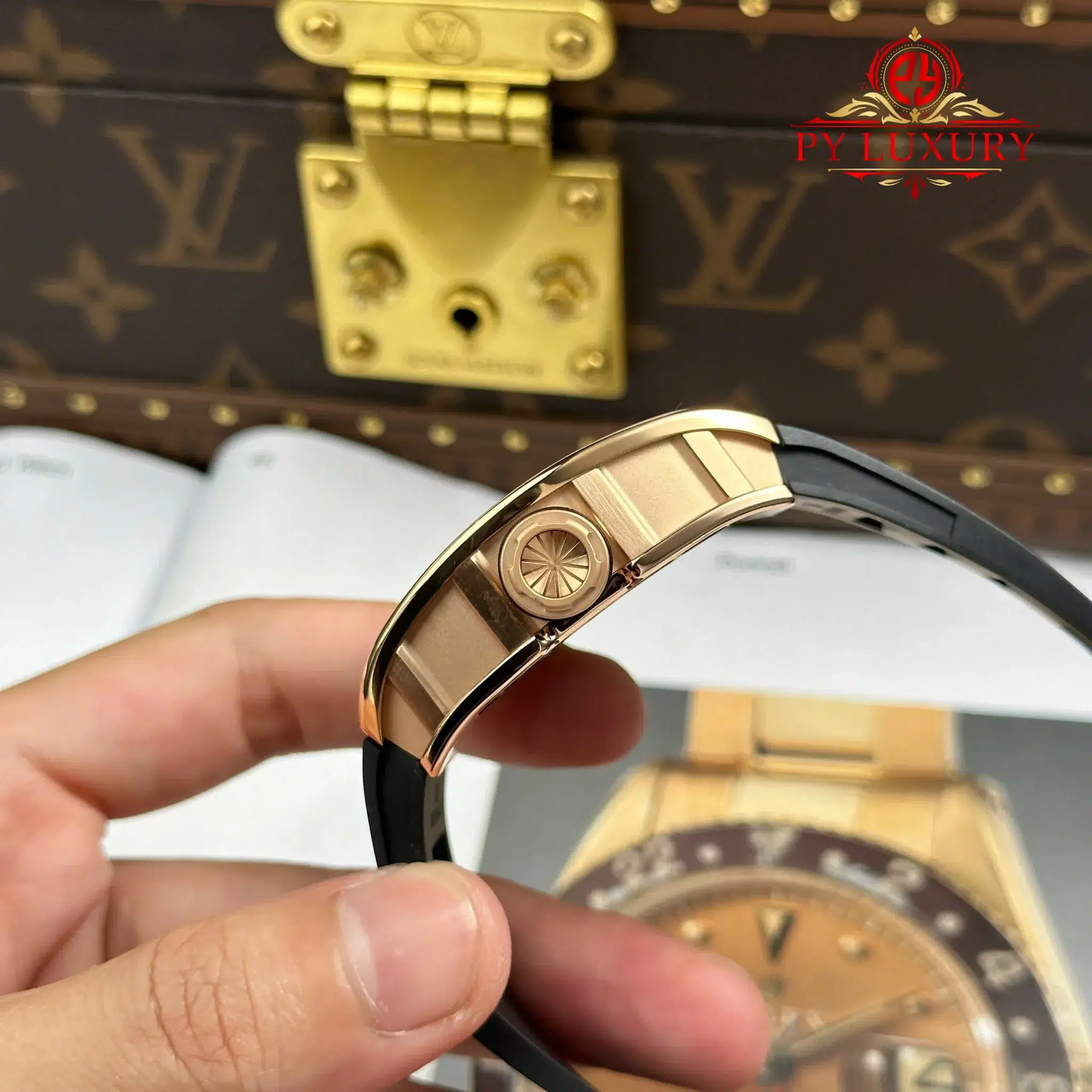 Richard Mille RM 035 Americas Rose Gold Toro Skeleton Limited Edition - 4