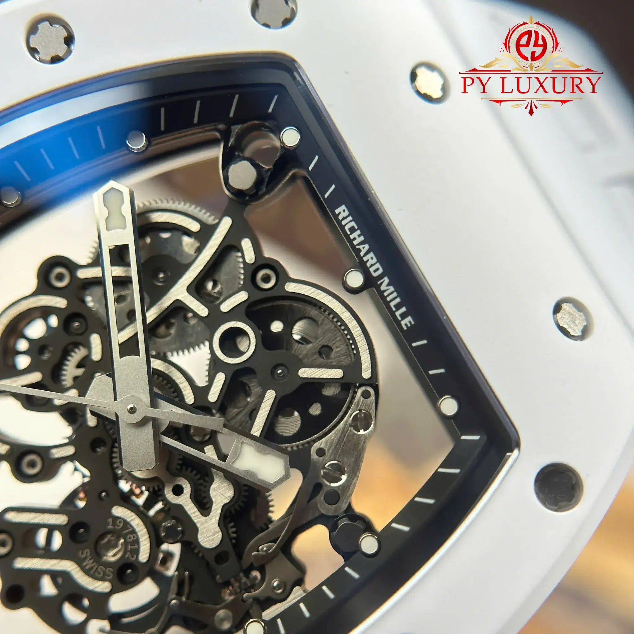 Richard Mille RM055 White Ceramic Bubba Watson Super Clone Best Replica ZF - 5