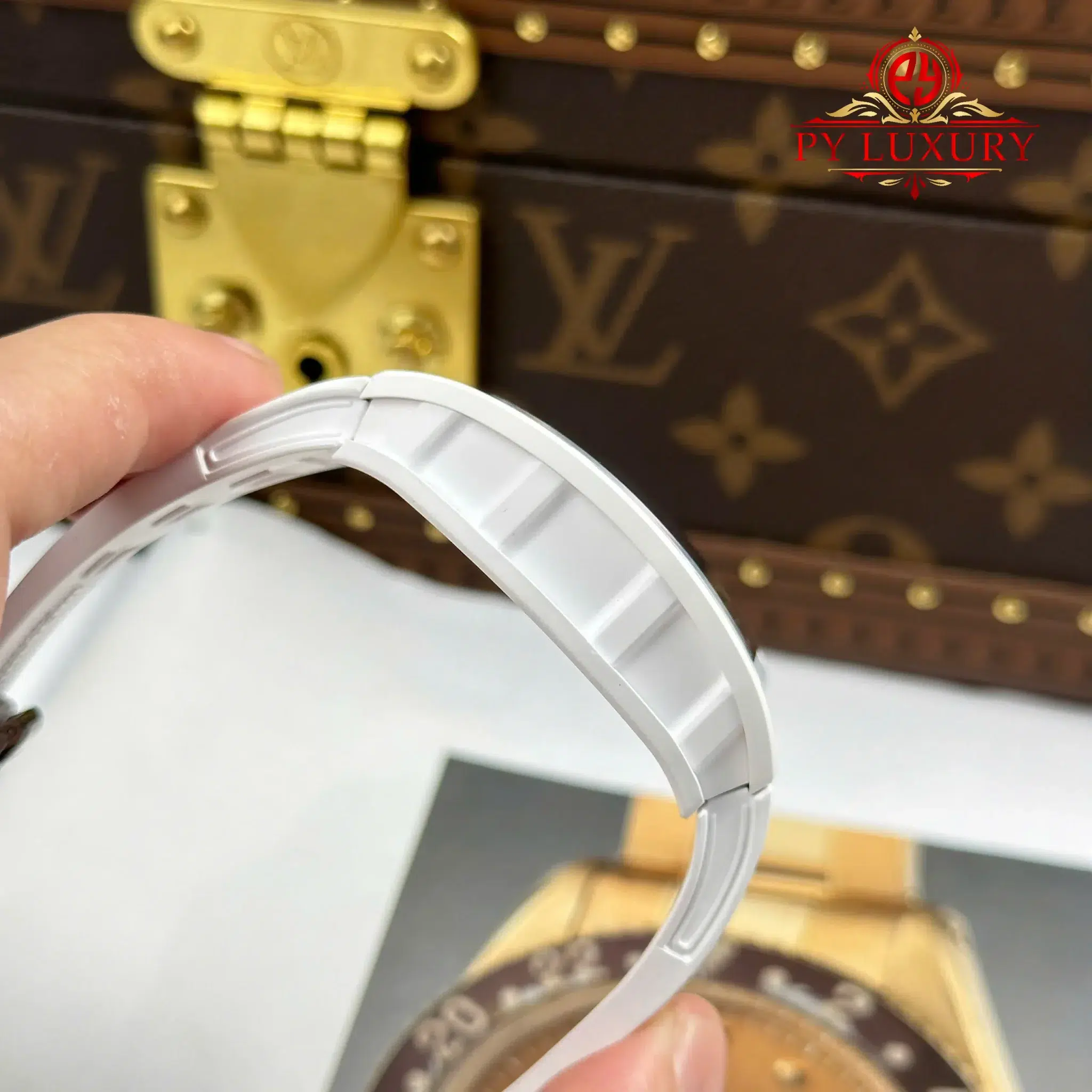 Richard Mille RM055 White Ceramic Bubba Watson Super Clone Best Replica ZF - 9